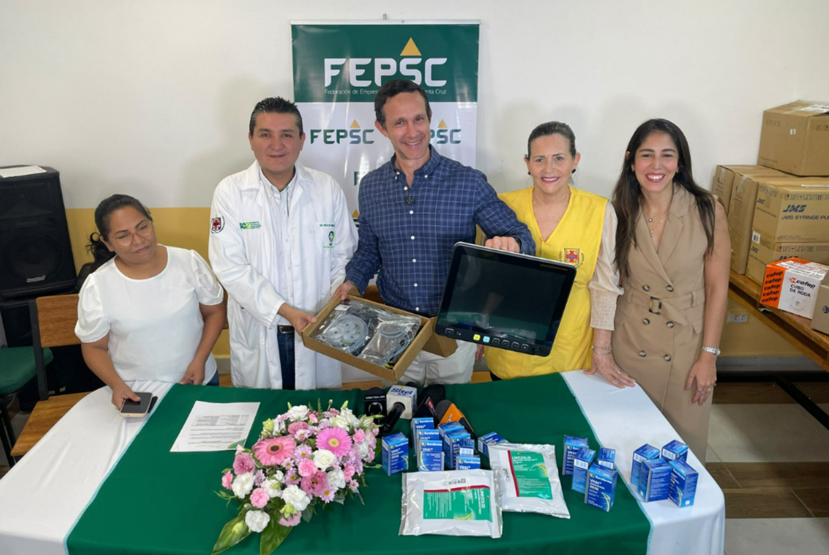 EMPRESARIOS DE CORAZÓN CONCRETA SU APOYO AL ONCOLÓGICO CON LA DONACIÓN DE EQUIPOS Y MEDICAMENTOS